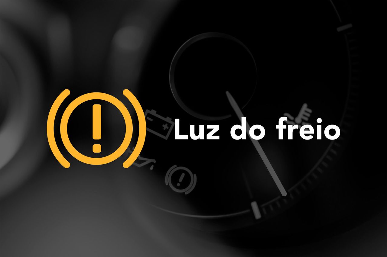 Luz do freio painel do veículo