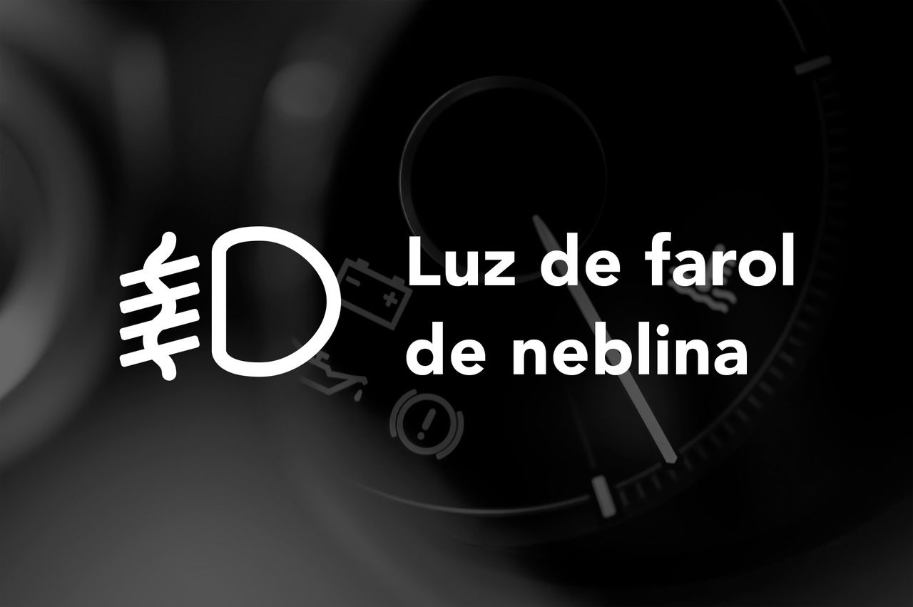 Luz de farol de neblina painel do veículo