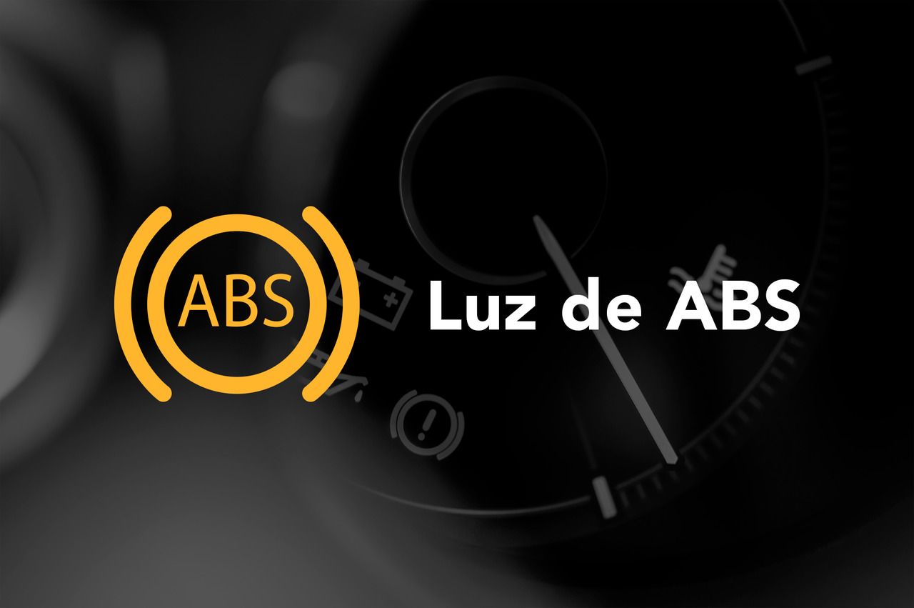 Luz de freio ABS painel do carro